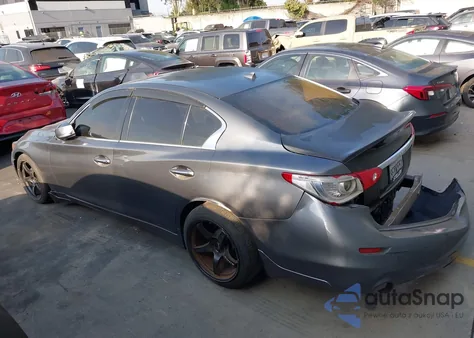 2017 Infiniti Q50 3.0T Premium z USA, uszkodzony, nr VIN JN1EV7AP1HM742989